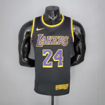 2021 Bryant #24  Lakers Bonus Edition Black NBA Jersey  High Quality Name and Number Print