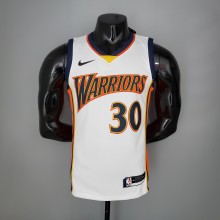 NBA Men Season 2021 Golden State Warriors Up-and-coming Star White #30 CURRY Jersey High Quality Name and Number Print