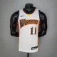 NBA Men Season 2021 Golden State Warriors Up-and-coming Star White #11 THOMPSON Jersey High Quality Name and Number Print