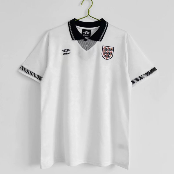 1990 England Home Retro Jersey