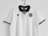 1990 England Home Retro Jersey