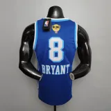 NBA Finals Men Los Angeles Lakers Retro in Latin #8 BRYANT Blue Round Neck Jersey High Quality Name and Number Print