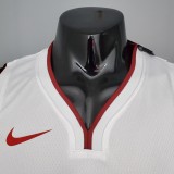 NBA Men Miami Heat White #4 OLADIPO Jersey High Quality Name and Number Print