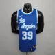 NBA Men Los Angeles Lakers Retro in Latin #39 HOWARD Blue Round Neck Jersey High Quality Name and Number Print