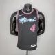 NBA Men Miami Heat Black City #4 OLADIPO Jersey High Quality Name and Number Print