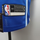 NBA Finals Men Los Angeles Lakers Retro in Latin #3 DAVIS Blue Round Neck Jersey High Quality Name and Number Print