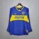 03/04 Boca Home Retro Soccer Jersey Long Sleeve Thai Quality