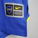03/04 Boca Home Retro Soccer Jersey Long Sleeve Thai Quality