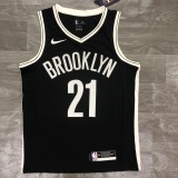 NBA Men New Brooklyn Nets Black #21 ALDRIDGE Jersey High Quality Name and Number Print