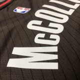 NBA New 2021 Portland Trail Blazers Brown #3 McCOLLUM Jersey High Quality Name and Number Print