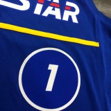 NBA Men 2021 All Star Jerseys Blue #1 WILLIAMSON Jersey High Quality Name and Number Print