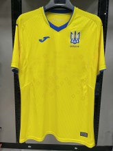 2020 Ukraine Home Soccer Jersey Fans Version