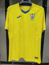 2020 Ukraine Home Soccer Jersey Fans Version