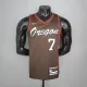 NBA New 2021 Portland Trail Blazers Brown #7 ROY Jersey High Quality Name and Number Print