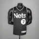 NBA Men New 2021 Brooklyn Nets Black Awarding Version #7 DURANT Jersey High Quality Name and Number Print