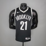 NBA Men New Brooklyn Nets Black #21 ALDRIDGE Jersey High Quality Name and Number Print