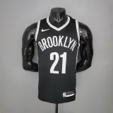 NBA Men New Brooklyn Nets Black #21 ALDRIDGE Jersey High Quality Name and Number Print