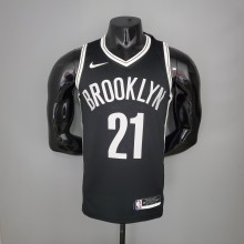 NBA Men New Brooklyn Nets Black #21 ALDRIDGE Jersey High Quality Name and Number Print
