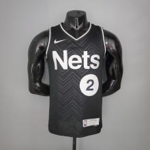 NBA Men New 2021 Brooklyn Nets Black Awarding Version #2 GRIFFIN Jersey High Quality Name and Number Print