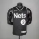NBA Men New 2021 Brooklyn Nets Black Awarding Version #2 GRIFFIN Jersey High Quality Name and Number Print