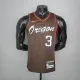 NBA New 2021 Portland Trail Blazers Brown #3 McCOLLUM Jersey High Quality Name and Number Print