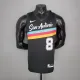 NBA Season 2021 Men San Antonio Spurs Black City #8 MILLS Jersey High Quality Name and Number Print