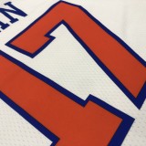 NBA Men New York Knicks White #17 LIN Jersey High Quality Name and Number Print