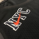 NBA Season 2021 Men New York Knicks Black #9 BARRETT Jersey High Quality Name and Number Print