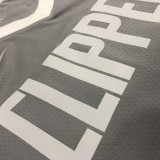 NBA Season 2021 Men Los Angeles Clippers Grey Awarding Version #4 RONDO Jersey High Quality Name and Number Print