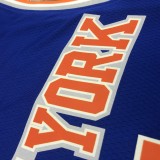 NBA Men New York Knicks Blue #4 ROSE Jersey High Quality Name and Number Print