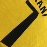 NBA Men Brooklyn Nets Yellow #7 DURANT Jersey High Quality Name and Number Print