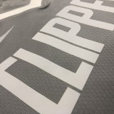 NBA Season 2021 Men Los Angeles Clippers Grey Awarding Version #2 LEONARD Jersey High Quality Name and Number Print