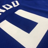 NBA Men Los Angeles Clippers Blue #4 RONDO Jersey High Quality Name and Number Print