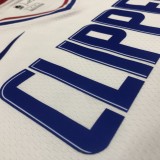 NBA Men Los Angeles Clippers White #4 RONDO Jersey High Quality Name and Number Print