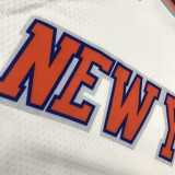 NBA Men New York Knicks White #4 ROSE Jersey High Quality Name and Number Print