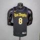 2021 Bryant#8 Los Angeles Lakers Black Latin Black NBA Jersey High Quality Name and Number Print
