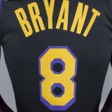 2021 Bryant#8 Los Angeles Lakers Black Latin Black NBA Jersey High Quality Name and Number Print