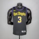 2021 DAVIS#3 Los Angeles Lakers Black Latin Black NBA Jersey High Quality Name and Number Print