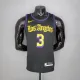2021 DAVIS#3 Los Angeles Lakers Black Latin Black NBA Jersey High Quality Name and Number Print
