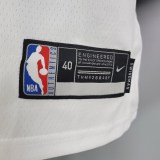 2021 Memphis Grizzlies City Edition White #12 MORANT Jersey High Quality Name and Number Print