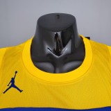 NBA Men 2021 All Star Jerseys Yellow #13 GEORGE Jersey High Quality Name and Number Print
