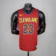 NBA Men Cleveland Cavaliers Red #23 JAMES Jersey High Quality Name and Number Print