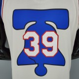 NBA Men Season 2021 Philadelphia 76ers White Rewarding Version #39 HOWARD Jersey High Quality Name and Number Print