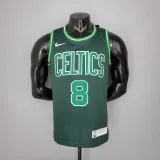 NBA Season 2021 Boston Celtics Dark Green Rewarding Version #8 WALKER Jersey High Quality Name and Number Print
