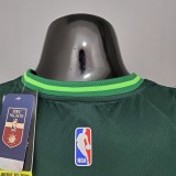 NBA Season 2021 Boston Celtics Dark Green Rewarding Version #0 TATUM Jersey High Quality Name and Number Print