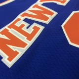 NBA Men New York Knicks Blue #30 RANDLE Jersey High Quality Name and Number Print