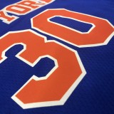 NBA Men New York Knicks Blue #30 RANDLE Jersey High Quality Name and Number Print