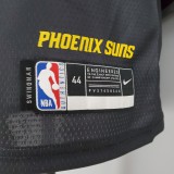 NBA Season 20-21 Men Phoenix Suns Black #22 AYTON Jersey High Quality Name and Number Print