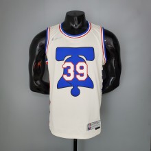 NBA Men Season 2021 Philadelphia 76ers White Rewarding Version #39 HOWARD Jersey High Quality Name and Number Print