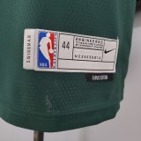 NBA Season 2021 Boston Celtics Dark Green Rewarding Version #0 TATUM Jersey High Quality Name and Number Print